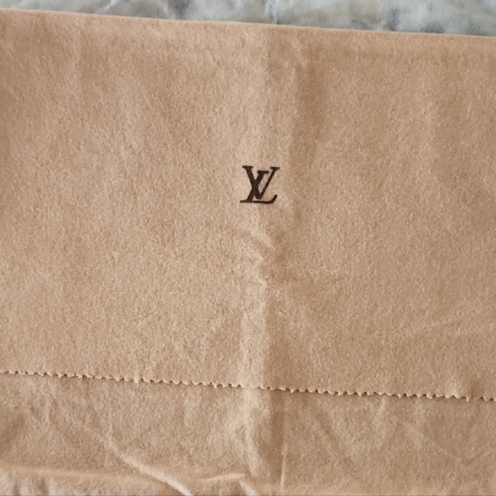 Louis Vuitton Tan Dust Bag